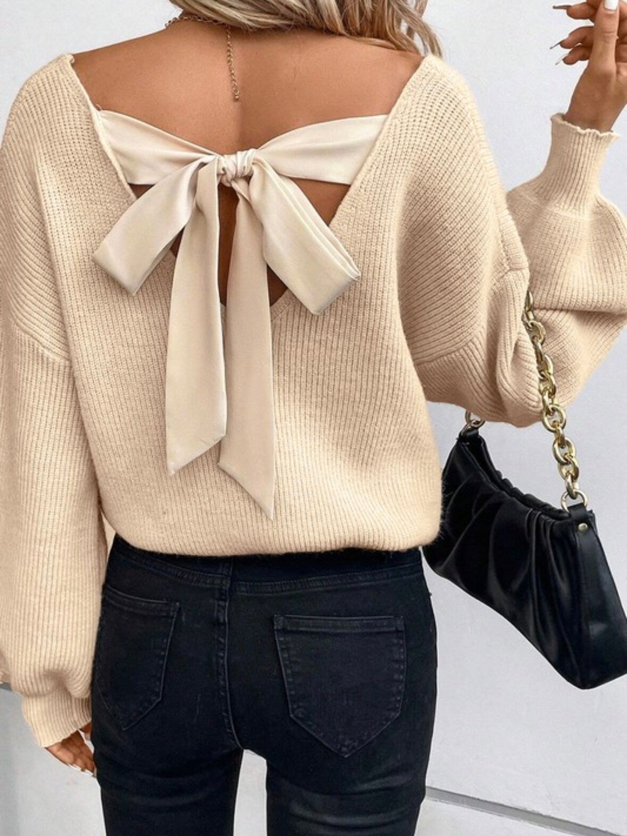 Tie It Back Sweater