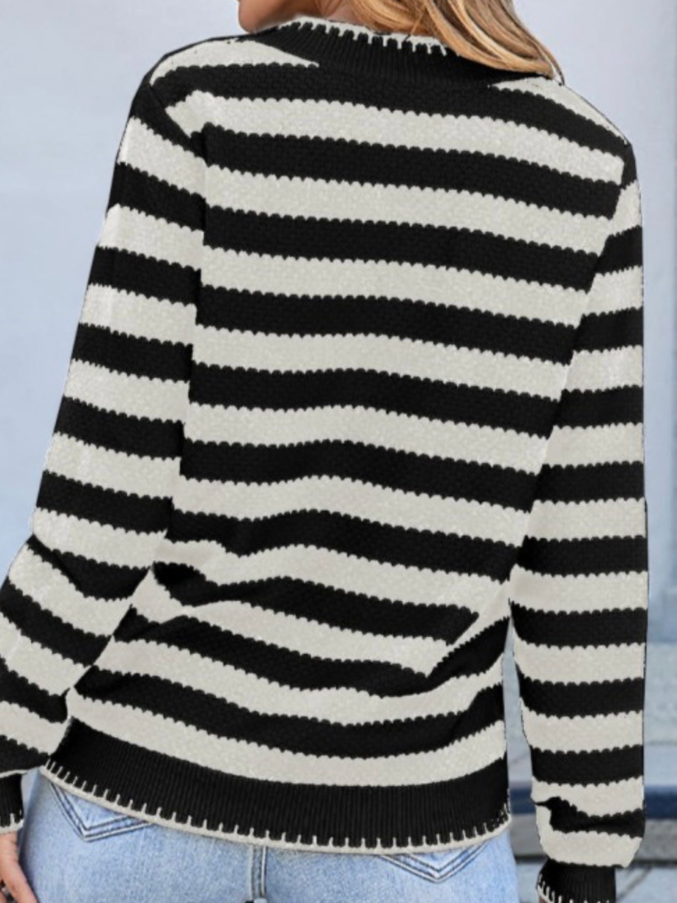 Chic Noir Cardigan