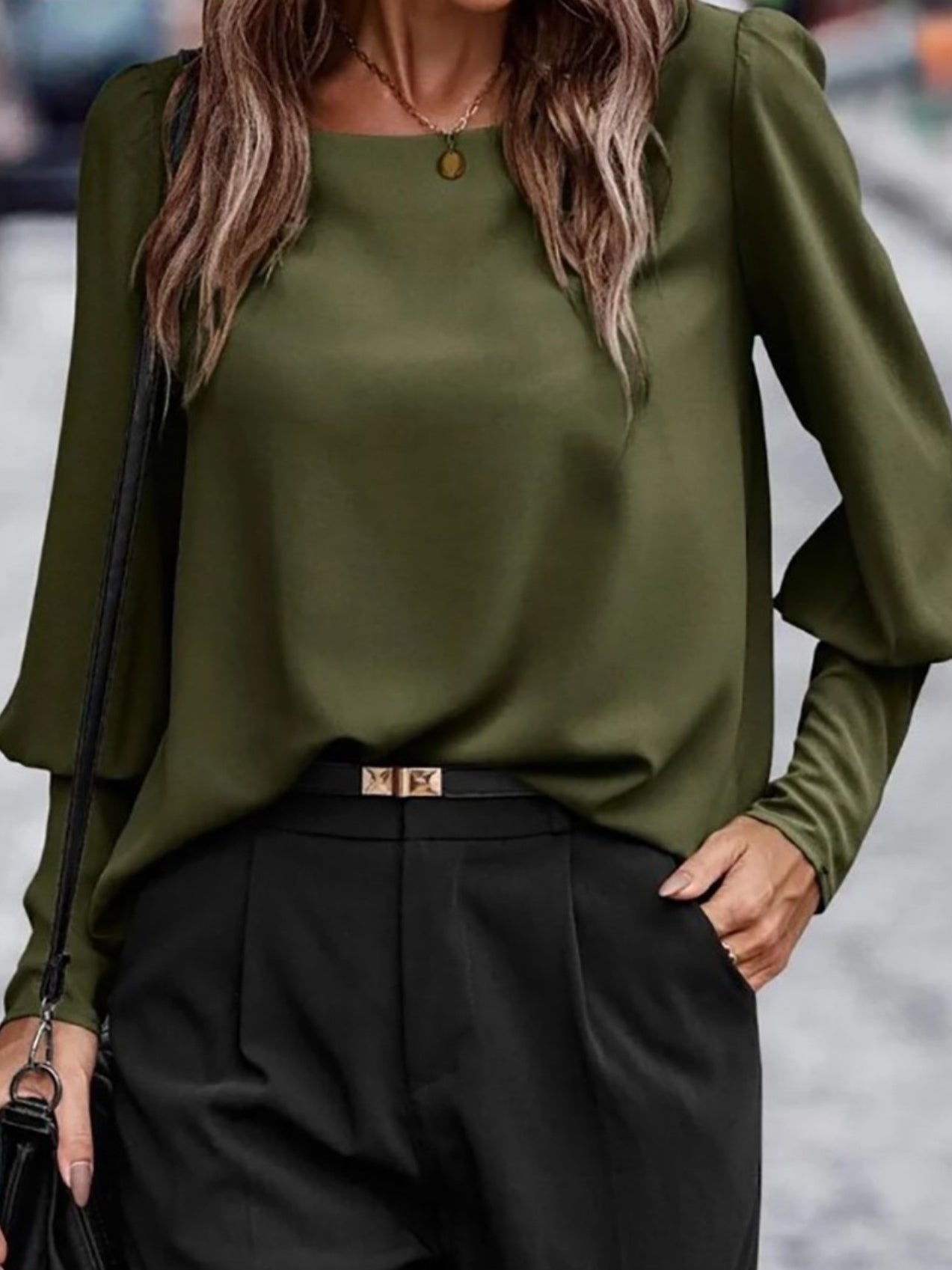 Button Back Blouse Button Back Blouse