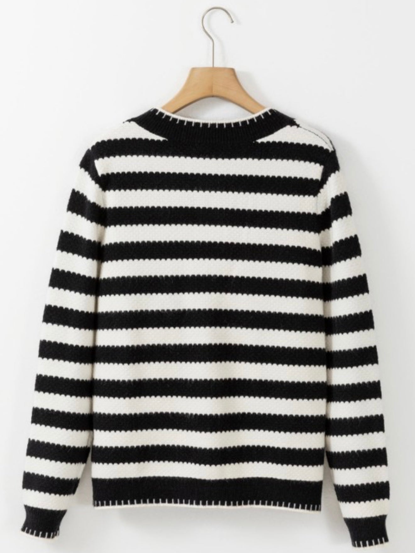 Chic Noir Cardigan