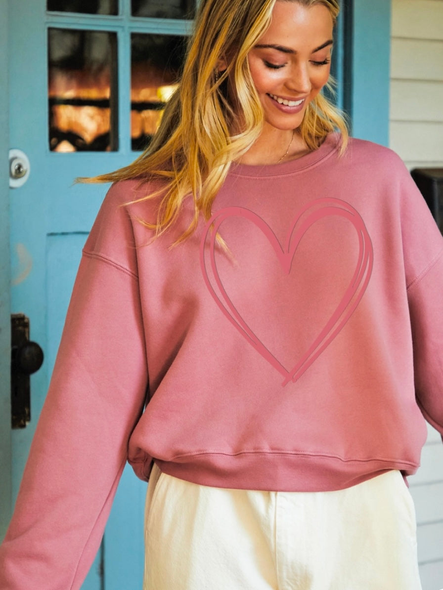 Love Puff Pullover Sweater Love Puff Pullover Sweater