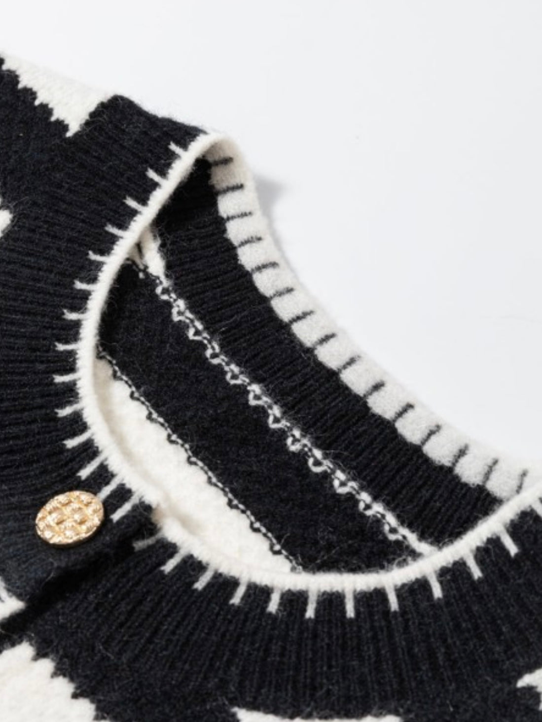 Chic Noir Cardigan