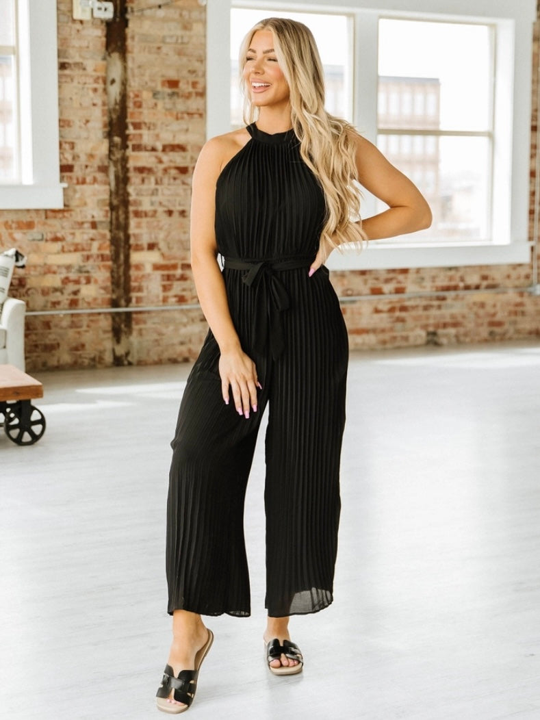 Pretty Please Pleated Jumpsuit Pretty Please Pleated Jumpsuit