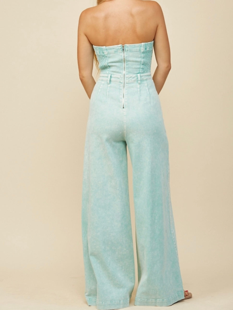 Aqua Bloom Jumpsuit Aqua Bloom Jumpsuit