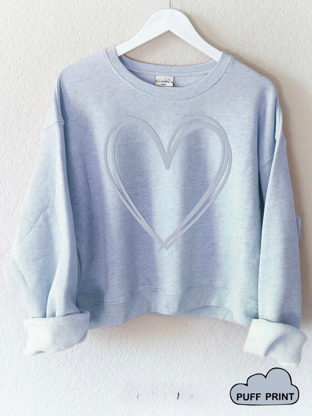 Love Puff Pullover Sweater Love Puff Pullover Sweater