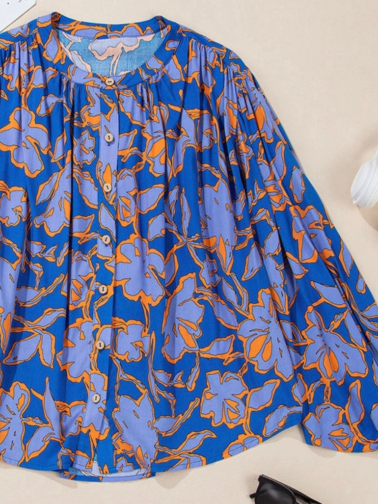 Cobalt Bloom Blouse Cobalt Bloom Blouse