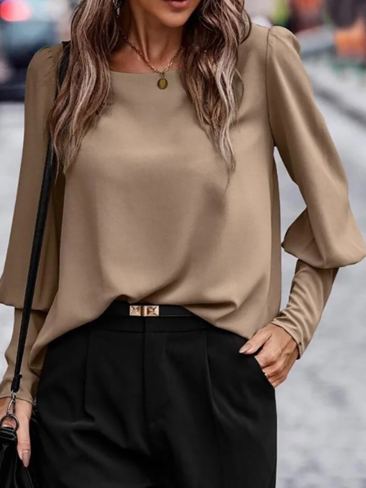Button Back Blouse Button Back Blouse