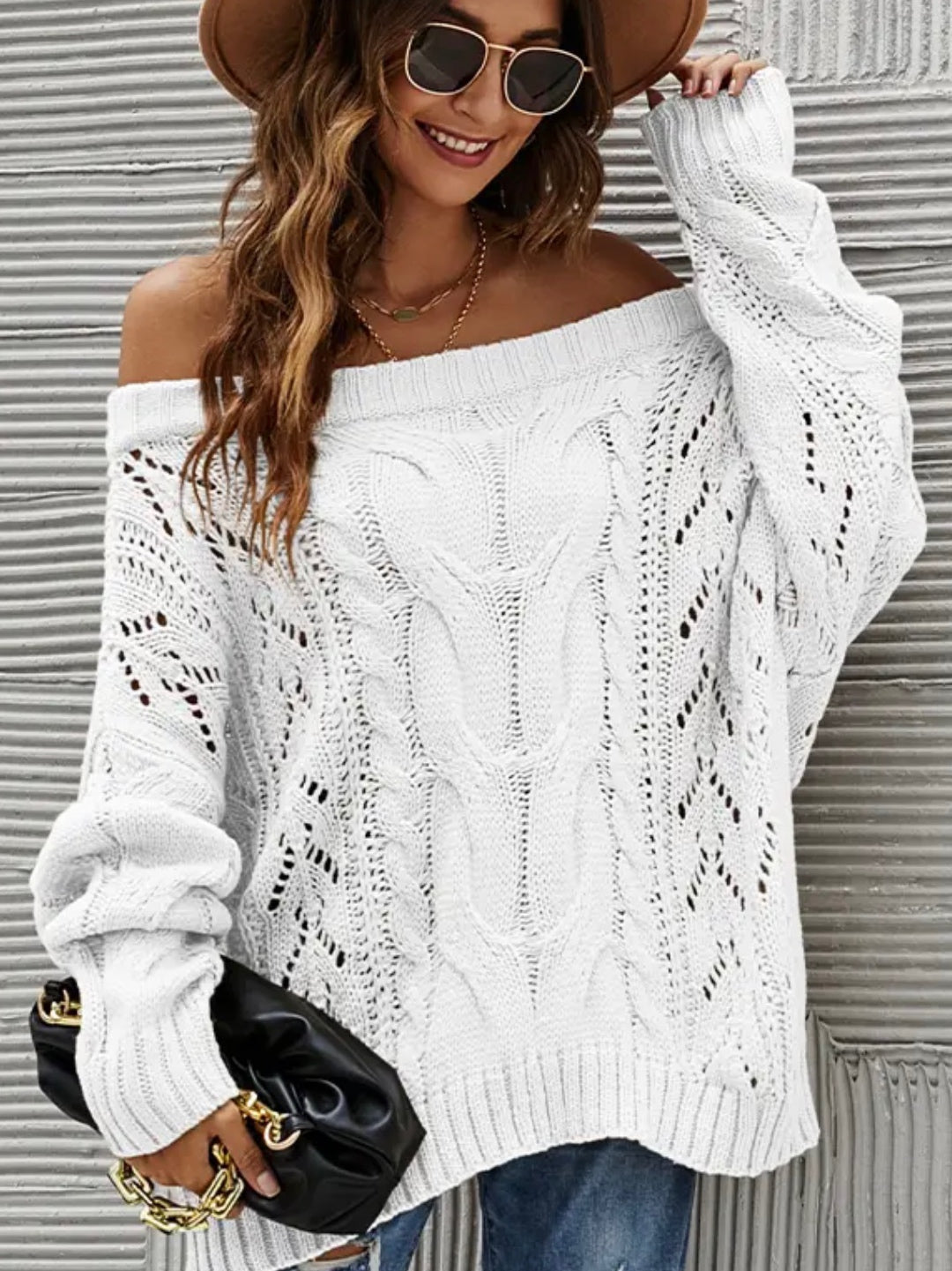Erica Off The Shoulder Sweater Erica Off The Shoulder Sweater