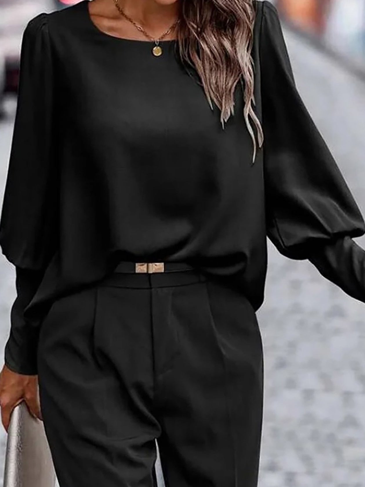 Button Back Blouse Button Back Blouse