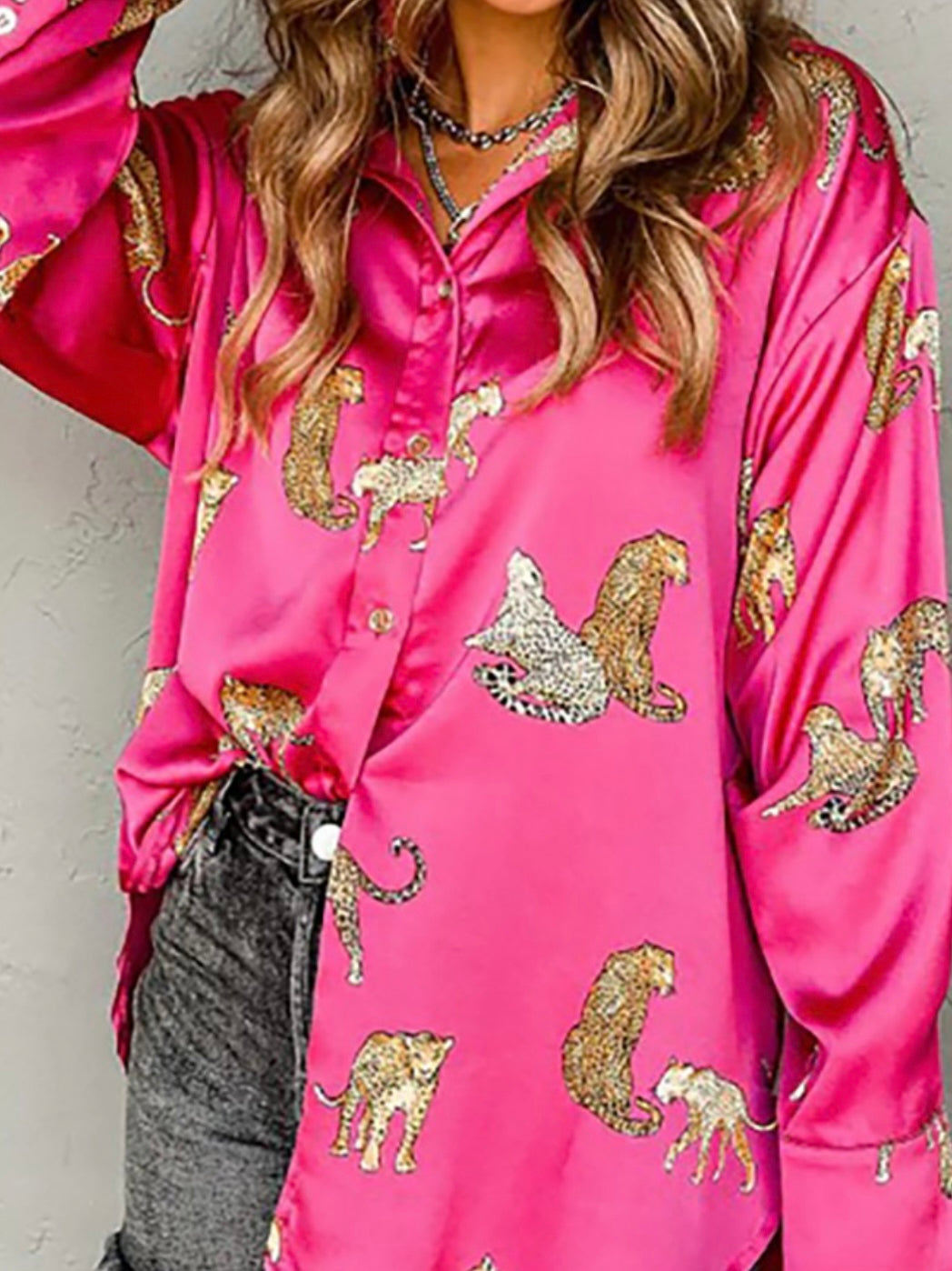 Tiger Print Blouse Tiger Print Blouse