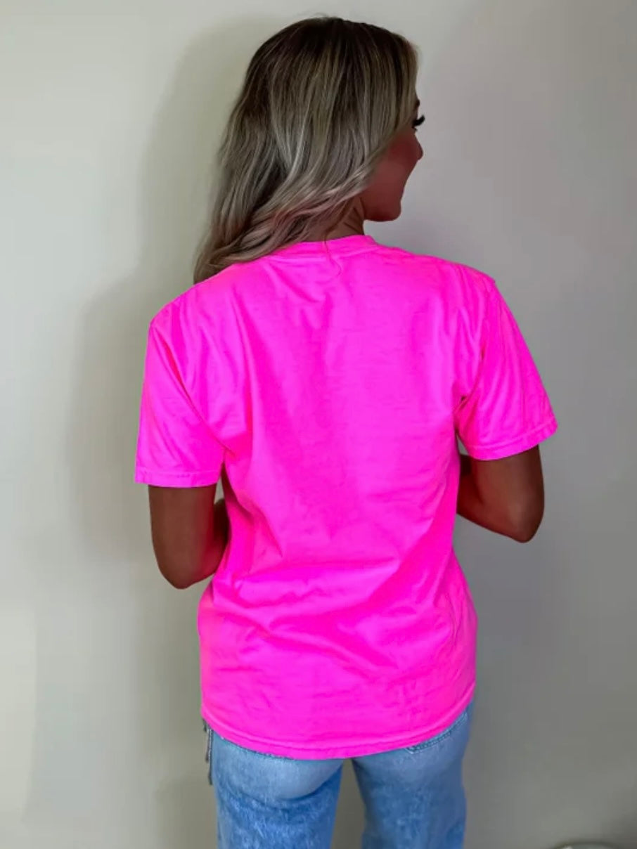 Pink Puff Heart Tee