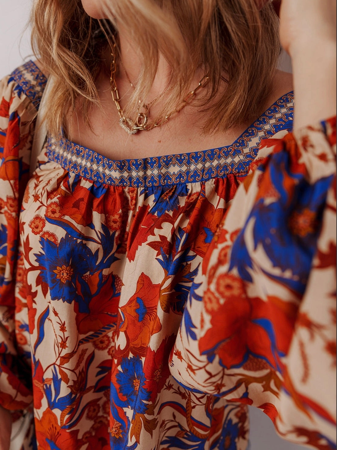 Bold Boho Top