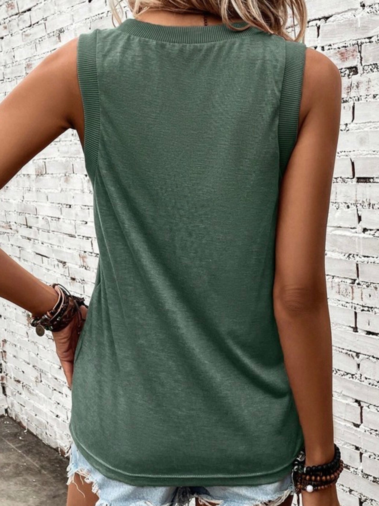 The V Neck Tank Top The V Neck Tank Top