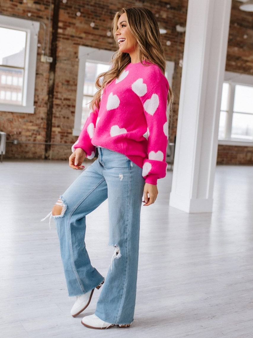 Big Love Pink Sweater Big Love Pink Sweater