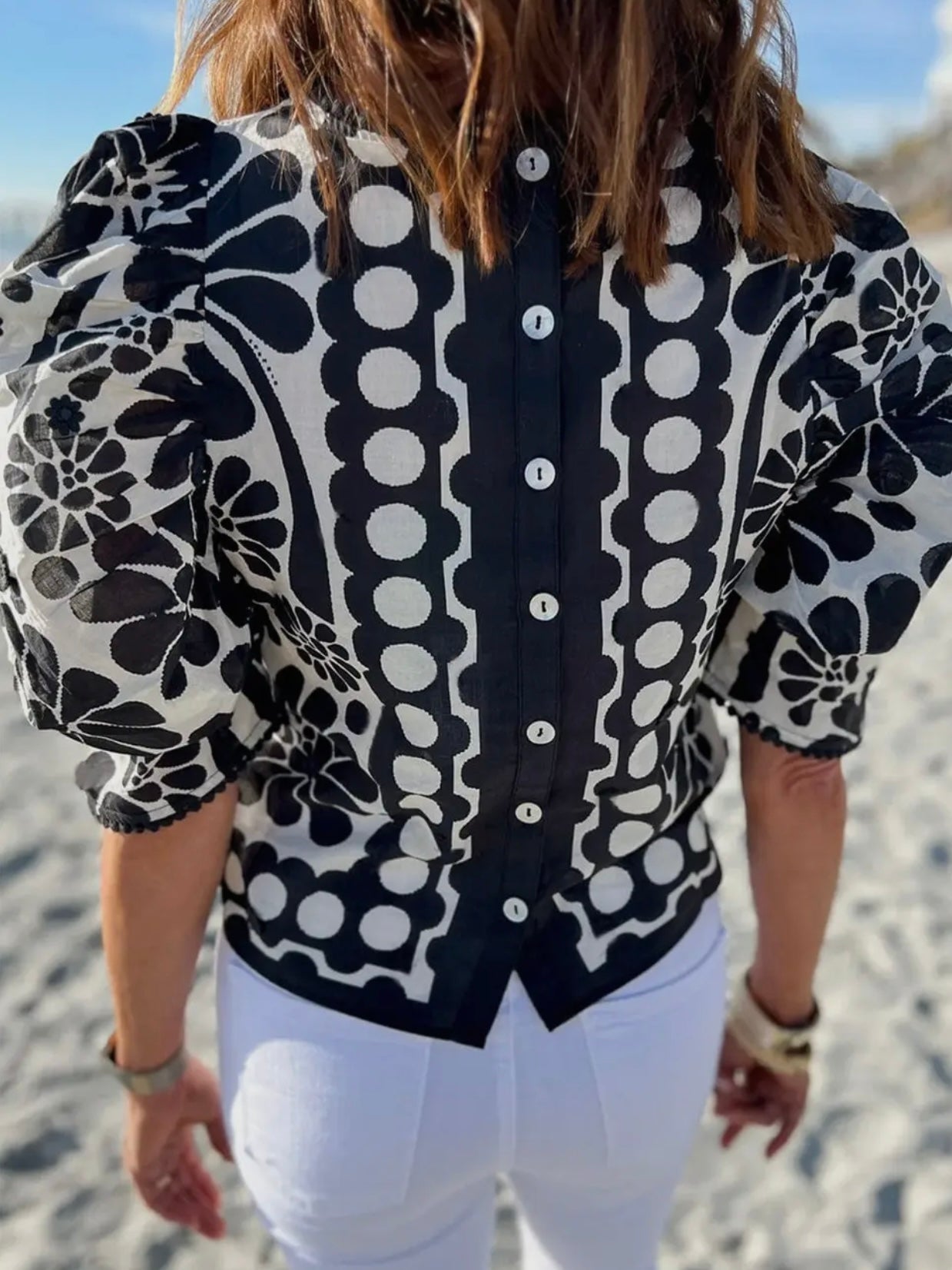 Nevaeh Puff Sleeve Top